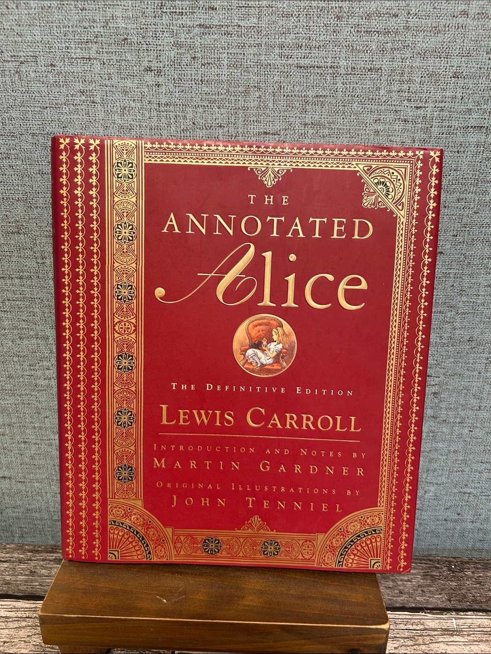 The Annotated Alice Hardcover Book by Lewis Carroll Martin Gardner